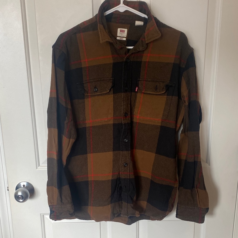 Levi's Multicolor Plaid Button-Up Shirt